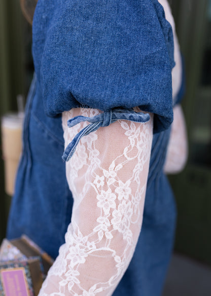 lovely in lace top