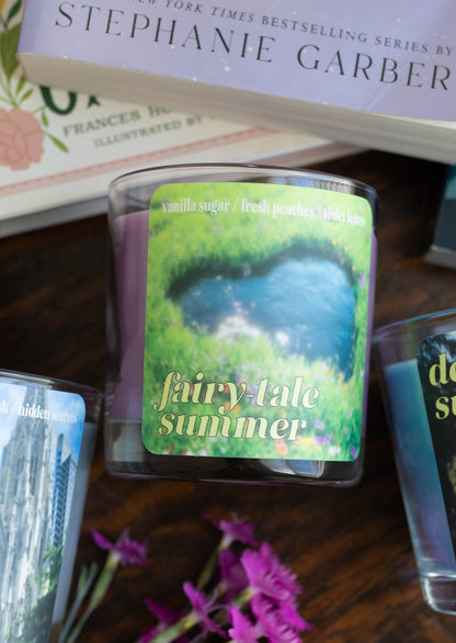 fairy-tale summer candle